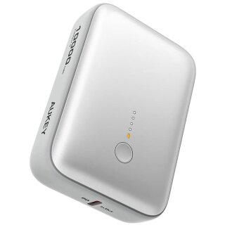 Aukey Powerbank Spark Mini 10000mAh 20W USB-C/USB-A weiß