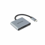 D Dicota USB-C Portable 4-in1 Docking Station 4K HDMI PD...