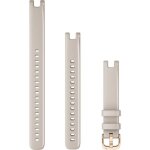Garmin Wechselarmband Lily 14mm Silikon Achatgrau/Rosegold