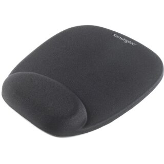 Kensington Schaumstoff Mauspad mit Handgelenkauflage black