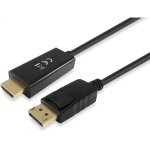 Equip Displayport Kabel -> HDMI St/St 3.0m 4K/30Hz...