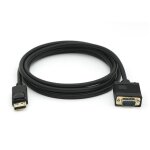 Equip Displayport->VGA(HD15) St/St 2.0m 1920x1200/60HZ sw