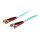 Equip LWL Patchkabel ST->ST 5.00m Multimode Duplex OM3 turq Polybeutel