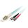 Equip LWL Patchkabel LC->ST 2.00m Multimode Duplex OM3 turq Polybeutel