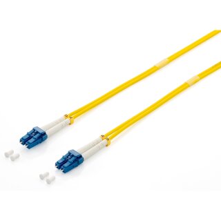 Equip LWL Patchkabel LC->LC 5.00m Singlemode Duplex OS2 ge Polybeutel