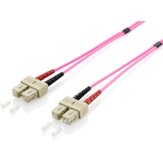 Equip LWL Patchkabel SC->SC 1.00m Multimode Duplex OM4 vi Polybeutel