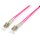 Equip LWL Patchkabel LC->LC 10.00m Multimode Duplex OM4 vio Polybeutel