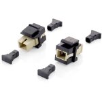 Equip LWL Durchführungsmodul Keystone SC simplex 8er...