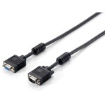 Equip VGA Kabel Verl. HD15 St/Bu 10.00m 1280x 960/60Hz sw...