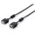 Equip VGA Kabel Verl. HD15 St/Bu 8.00m 1280x 960/60Hz sw Polybeutel