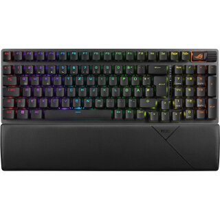 Asus Tastatur ROG Strix Scope II 96 WL Tastatur Swiss Layout