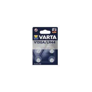 Batterie Knopfzelle V13GA (LR44) 1.55V *Varta* - 4-Pack