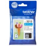 Brother Tinte LC-3213C Cyan bis zu 400 Seiten nach...