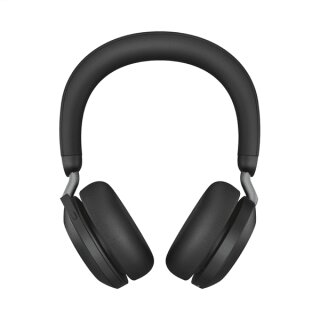 Evolve2 75 Stereo UC USB-A schwarz inkl. Ladestati