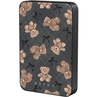 Magnetic Powerbank 5.000mAh BFF gunmetal