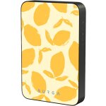 Magnetic Powerbank 5.000mAh Lemon Tart gunmetal