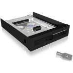 Antivibration-Wechselrahmen 1xSATA 6Gbit/s 2.5" zu...