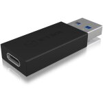 Adapter ICY BOX USB-A > USB-C Black (M)