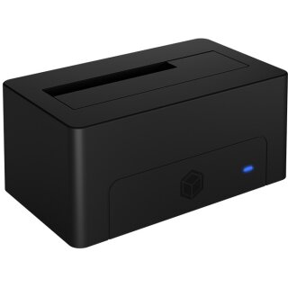 Dockingtation für 1x 2.5"/3.5" SATA I/II/III USB 3.2 ICY BOX Black