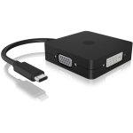ICY BOX IB-DK1104-C USB-C 4-in-1 Video Adapter