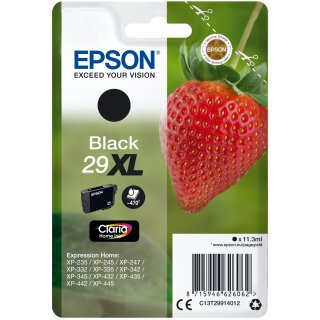 Epson Tinte 29XL C13T29914012 Schwarz bis zu 470 Seiten