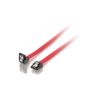 Equip SATA-Kabel SATA -> SATA down St/St 0.50m mit Riegel Polybeutel