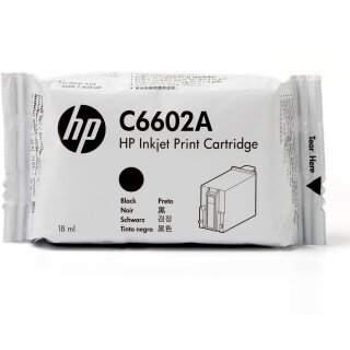 HP original TIJ 1.0 original Ink cartridge C6602A black standard capacity 1-pack