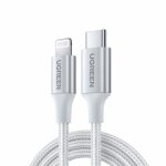 UGREEN USB-C to Lightning Cable Aluminum Shell Braided 1m...