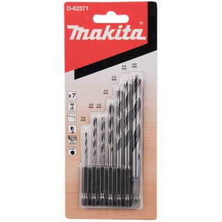 Makita Holzbohrer-Set 7tlg 1/4