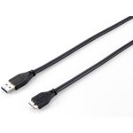 Equip Kabel USB-A 3.0 -> micro B St/St 1.80m schwarz...