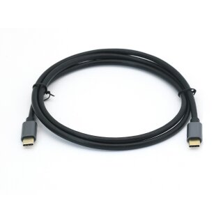 Equip Kabel USB-C 3.2 -> C St/St 1.00m 5A 4K/60Hz sw