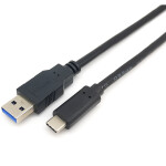 Equip Kabel USB-A 3.2 -> C St/St 2.00m 3A/20V sw