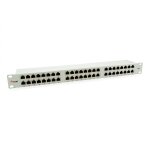 Equip Patchpanel 48x RJ45 Cat6 19" FTP 1HE ISO/IEC...