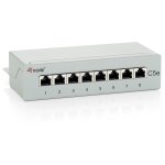 Equip Patchpanel 8x RJ45 Cat5e FTP Desktop hellgrau