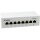 Equip Patchpanel 8x RJ45 Cat6A FTP 1HE Keystone Montage gr