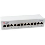Equip Patchpanel 12x RJ45 Cat6A FTP 1HE Premium hellgrau