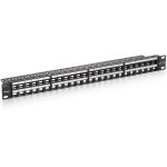 Equip Patchpanel 48x Cat6 19" UTP 1HE Keystone...