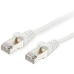 Equip Patchkabel Cat6A S/FTP 2xRJ45 10.00m weiß...