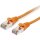 Equip Patchkabel Cat6A S/FTP 2xRJ45 25.00m orange LSZH Polybeutel