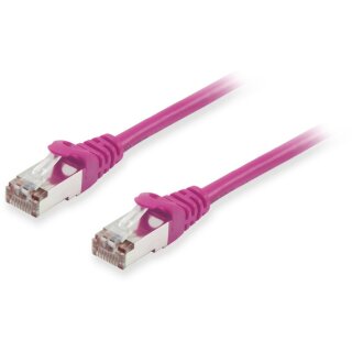 Equip Patchkabel Cat6A S/FTP 2xRJ45 0.50m lila LSZH Polybeutel