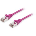 Equip Patchkabel Cat6A S/FTP 2xRJ45 0.15m lila LSZH...