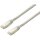 Equip Patchkabel Cat6A S/FTP 2xRJ45 10.00m weiß Plat.LSZH Polybeutel