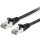 Equip Patchkabel Cat6 S/FTP 2xRJ45 10.00m schwarz LSZH Polybeutel