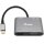 Equip Dock USB-C->HDMI.VGA.USB3.0.AUX.100WPD 15cm sw