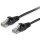 Equip Patchkabel Cat6 U/UTP 2xRJ45 0.50m schwarz Polybeutel