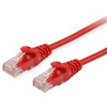 Equip Patchkabel Cat6 U/UTP 2xRJ45 0.25m rot Polybeutel