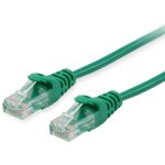 Equip Patchkabel Cat6 U/UTP 2xRJ45 0.25m grün...