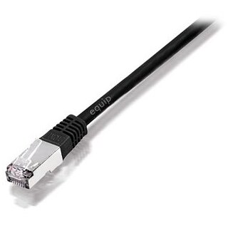 Equip Patchkabel Cat5e Crossover SF/UTP 2xRJ45 1.00m schwar Polybeutel