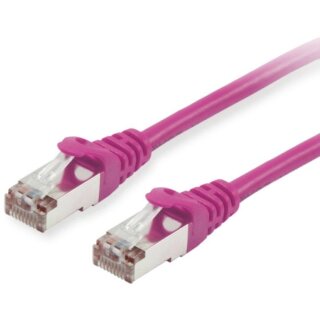 Equip Patchkabel Cat6 S/FTP 2xRJ45 0.15m lila LSZH Polybeutel