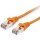 Equip Patchkabel Cat6 S/FTP 2xRJ45 1.50m orange LSZH Polybeutel